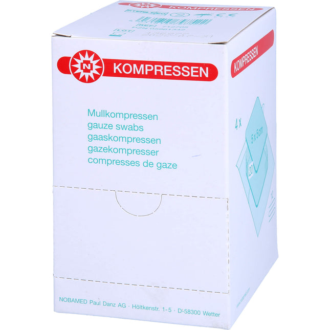 KOMPRESSEN Set 5x5 cm steril 12fach