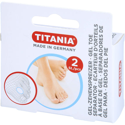 ZEHENSPREIZER aus Gel TITANIA