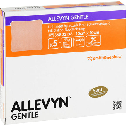 ALLEVYN Gentle 10x10 cm Schaumverband