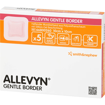 ALLEVYN Gentle Border 10x10 cm Schaumverb.