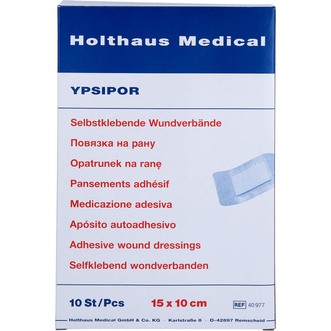 WUNDVERBAND steril YPSIPOR 10x15 cm