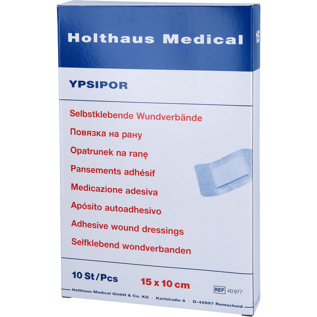 WUNDVERBAND steril YPSIPOR 10x15 cm