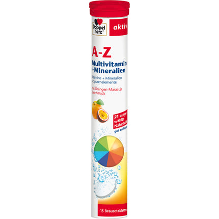 DOPPELHERZ A-Z Multivitamin+Mineralien Brausetabl.