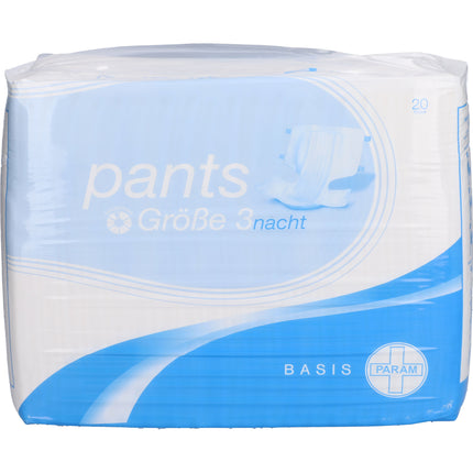PARAM Pants Basis Nacht Gr.3