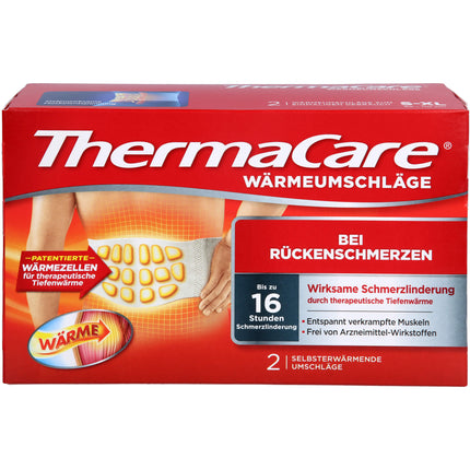 THERMACARE Rückenumschläge S-XL z.Schmerzlind.