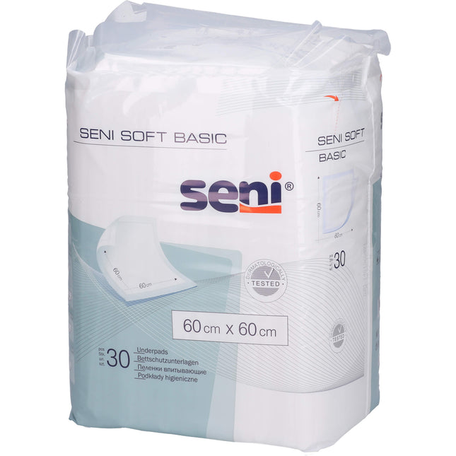 SENI Soft Basic Bettschutzunterlage 60x60 cm