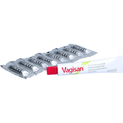 VAGISAN FeuchtCreme Kombi 8 Ovula+10 g Creme