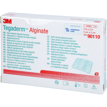 TEGADERM Alginate FK Kompressen 5x5 cm 90110