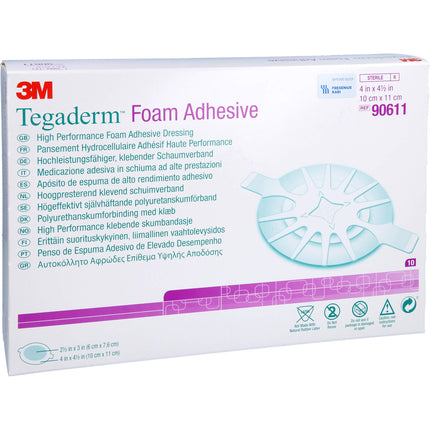 TEGADERM Foam Adhesive FK 10x11 cm oval 90611