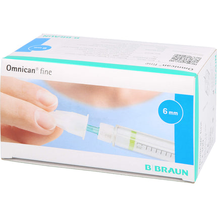 OMNICAN fine Pen Kanüle 31 G 0,25x6 mm