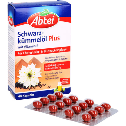 ABTEI Schwarzkümmelöl Plus Kapseln