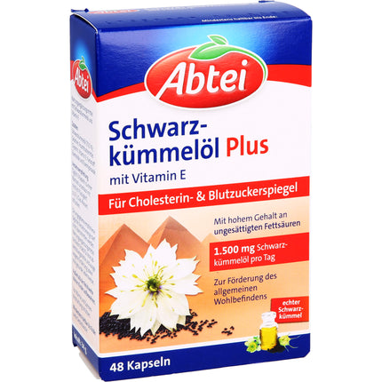 ABTEI Schwarzkümmelöl Plus Kapseln