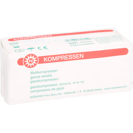 MULLKOMPRESSEN 5x5 cm unsteril 8fach