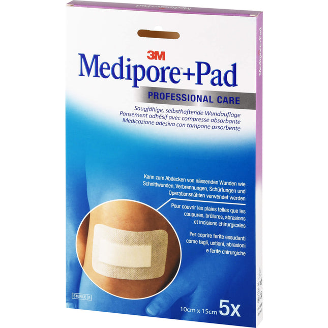 MEDIPORE+Pad steriler Wundverband 3569NP 10x15 cm