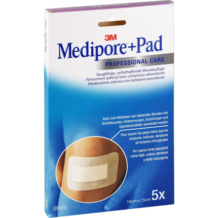 MEDIPORE+Pad steriler Wundverband 3569NP 10x15 cm