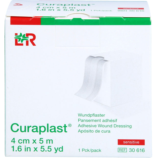 CURAPLAST Wundschnellverb.sensitiv 4 cmx5 m