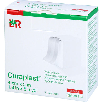 CURAPLAST Wundschnellverb.sensitiv 4 cmx5 m