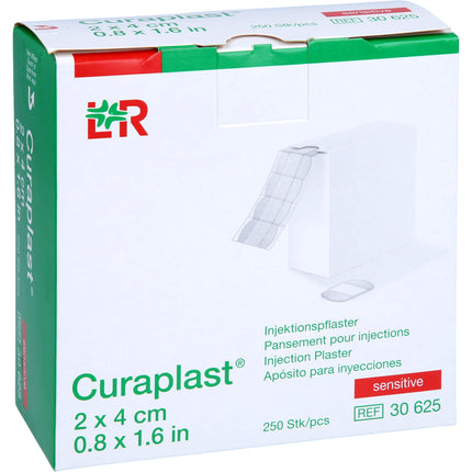 CURAPLAST Inj.-Pflaster sensitiv 2x4 cm