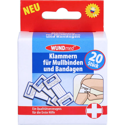 KLAMMERN f.Mulbinden+Bandagen
