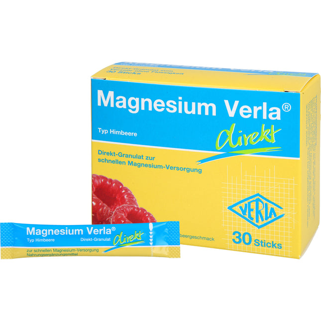 MAGNESIUM VERLA direkt Himbeere Granulat