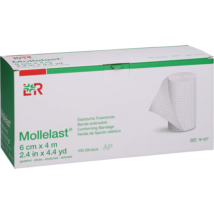MOLLELAST Binden 6 cmx4 m weiß lose