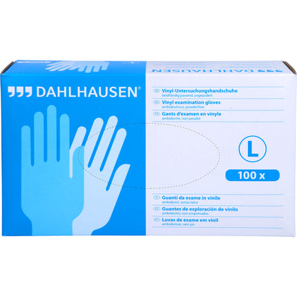 VINYL Handschuhe ungepudert Gr.L