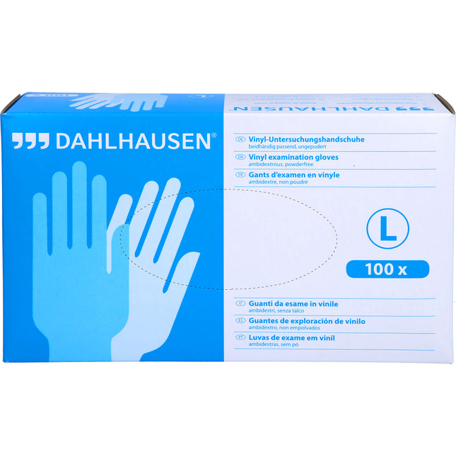 VINYL Handschuhe ungepudert Gr.L