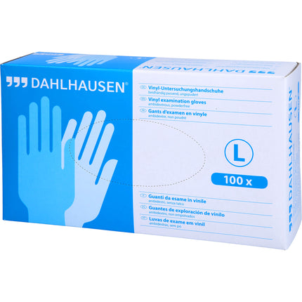 VINYL Handschuhe ungepudert Gr.L