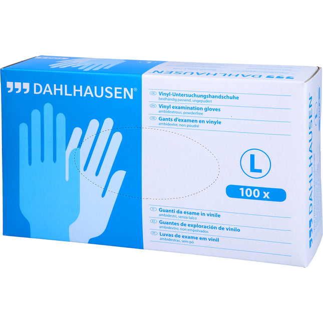 VINYL Handschuhe ungepudert Gr.L