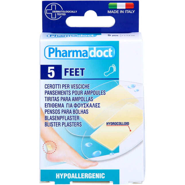 BLASENPFLASTER hydrocolloid 3,8x7 cm