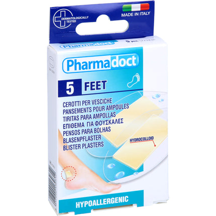 BLASENPFLASTER hydrocolloid 3,8x7 cm