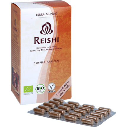 REISHI VITALPILZ Bio Terra Mundo Kapseln