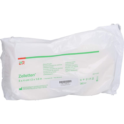 ZELLETTEN Tupfer 4x5 cm unsteril Rolle