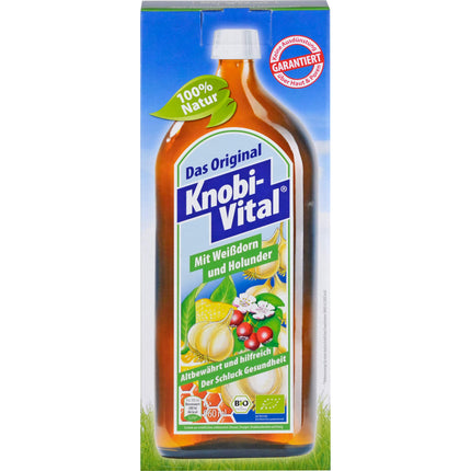 KNOBIVITAL mit Weißdorn und Holunder