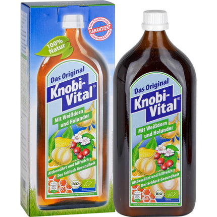 KNOBIVITAL mit Weißdorn und Holunder