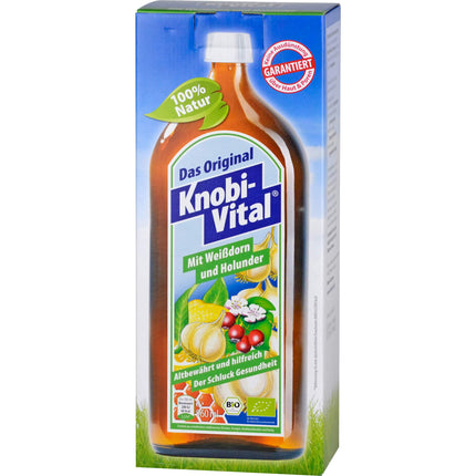 KNOBIVITAL mit Weißdorn und Holunder