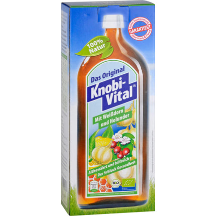 KNOBIVITAL mit Weißdorn und Holunder