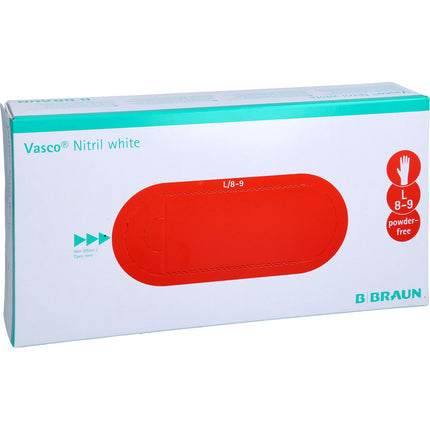 VASCO Nitril white Untersuchungshandschuhe L