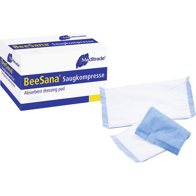 SAUGKOMPRESSEN steril 10x10 cm 1354