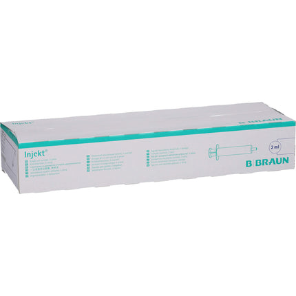 BRAUN INJEKT Spritze 2 ml Luer zentrisch
