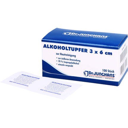 ALKOHOLTUPFER 3x6 cm steril