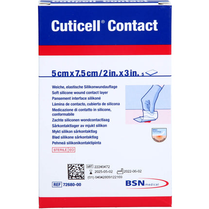 CUTICELL Contact 5x7,5 cm Verband