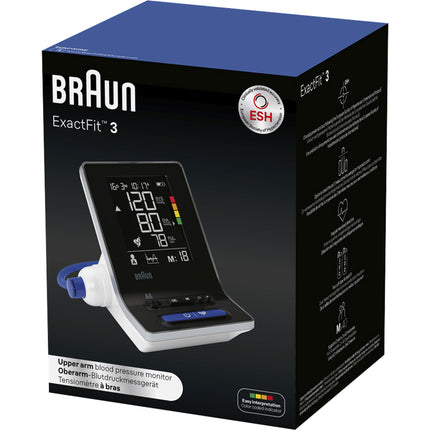 BRAUN BLUTDRUCKMESSGERÄT ExactFit3 Oberarm BUA6150