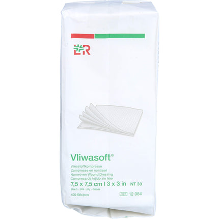 VLIWASOFT Vlieskompressen unsteril 7,5x7,5 cm 6l.