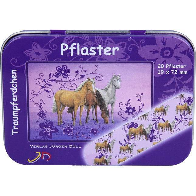 KINDERPFLASTER Traumpferdchen Dose