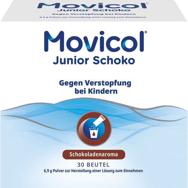 MOVICOL Junior Schoko Plv.z.Her.e.Lsg.z.Einnehmen