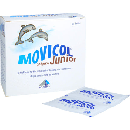 MOVICOL Junior Schoko Plv.z.Her.e.Lsg.z.Einnehmen