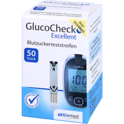 GLUCOCHECK Excellent Teststreifen