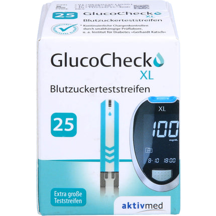 GLUCOCHECK XL Blutzuckerteststreifen