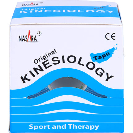 NASARA Kinesiologie Tape 5 cmx5 m blau